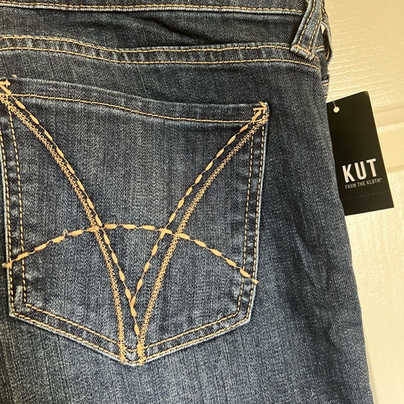 Kut from the Kloth Catherine Boyfriend Jeans Size 16 NWT - Picture 3 of 4